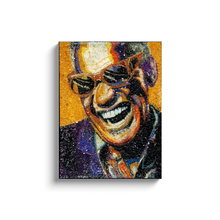 Load image into Gallery viewer, Ray Charles Canvas Wrap