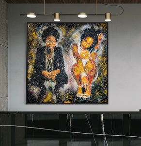 Portrait of Nina Simone & Lauryn Hill